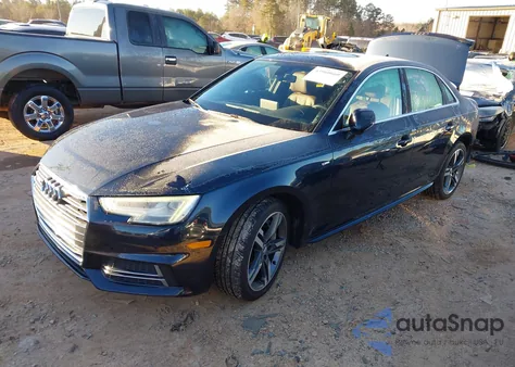 2017 Audi A4 2.0T Premium from USA, damaged, VIN WAUENAF42HA140559